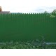 Профнастил фигурный С10 - 0,45 Окрас - Б, с пленкой RAL 6002 лиственно-зеленый.