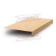 Планка карнизного свеса 200х30х2000 ECOSTEEL-Клен-0.5