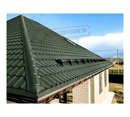 Планка конька круглого R110х2000 PURETAN-RR11-0.5