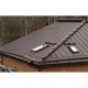 Кликфальц Pro 0,5 Velur RAL8017 шоколад с пленкой на замках