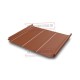 Кликфальц Pro Line 0,45 Drap RAL8004 терракота с пленкой на замках