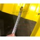 Продольно гнутый профнастил для укрытий конвейеров СС10ПГ-1160, 0,8, нержавеющий