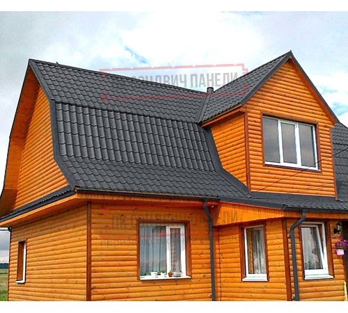 Металлочерепица классик плюс RAL7024 Quarzit lite-0.5