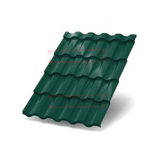 Металлочерепица Монтекристо-M RAL6005 Призма-0.5