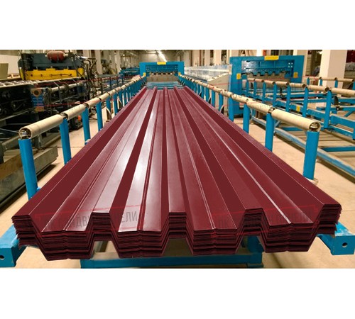 Профнастил Н60-845 Пурман RAL-3011-0.5