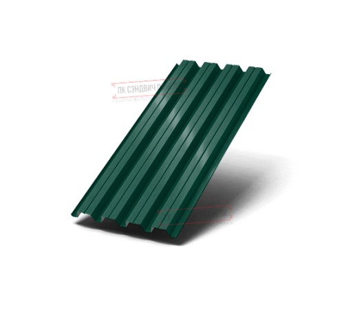 Профнастил Н60-845 Полиэстер RAL-6005-0.65