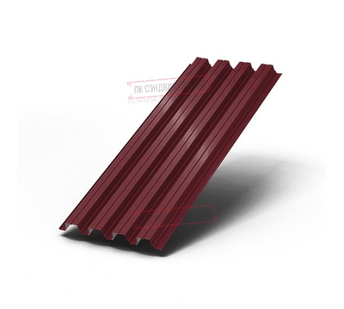 Профнастил Н75-750 Полиэстер RAL3005-0.7