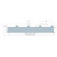 Сэндвич-панели арочные с пенополиуретаном, ширина 1000 мм, толщина 100 мм, 0.5/0.5, RAL6018