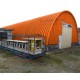 Профнастил H112ПГ-1.2, для бескаркасных ангаров, Полиэстер RAL 2004